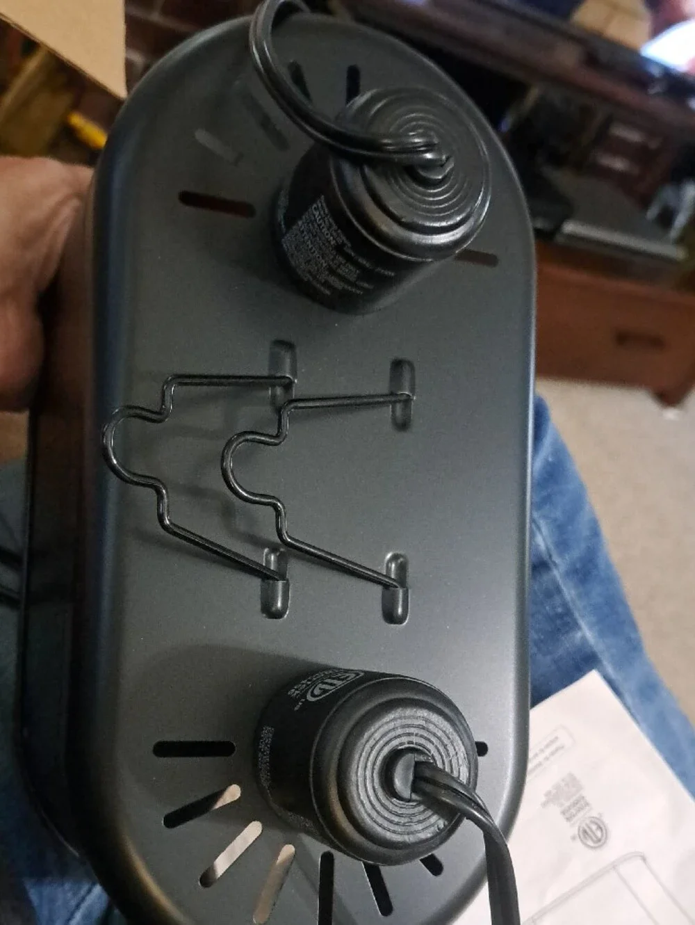 Black Clamp Lamp for Reptile Heating & Lights